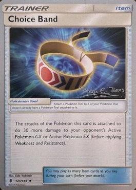 121, Item, Normal, Uncommon, World Championships 2018 Choice Band (121/145) (Dragones y Sombras - Pedro Eugenio Torres) [World Championships 2018] - Trading Card World