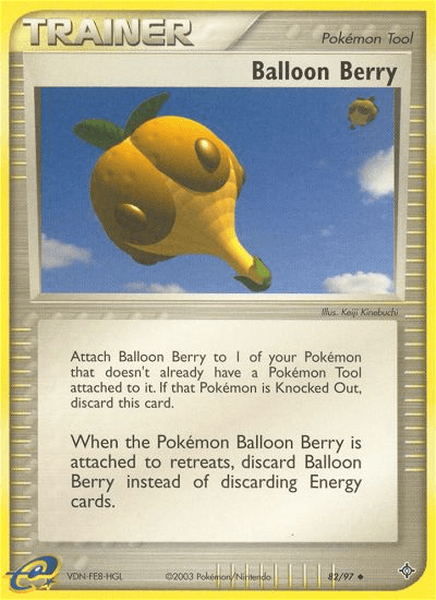 82, EX: Dragon, Item, Normal, Reverse Holofoil, Uncommon Balloon Berry (82/97) [EX: Dragon] - Trading Card World