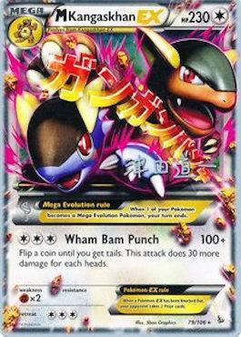 79, Colorless, Fighting[×2], Normal, Ultra Rare, World Championships 2014 M Kangaskhan EX (79/106) (Crazy Punch - Michikazu Tsuda) [World Championships 2014] - Trading Card World