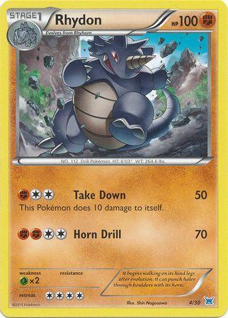 Fighting, Grass[×2], Holofoil, Promo, XY: Trainer Kit 2 - Latios Rhydon (4/30) [XY: Trainer Kit 2 - Latios] - Trading Card World