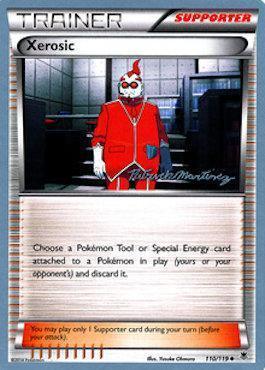 110, Normal, Supporter, Uncommon, World Championships 2015 Xerosic (110/119) (Punches 'n' Bites - Patrick Martinez) [World Championships 2015] - Trading Card World