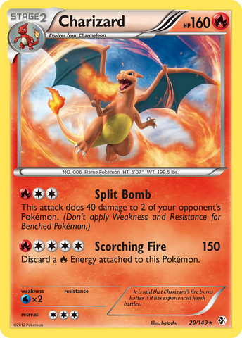 Charizard (20/149) [Black & White: Boundaries Crossed]