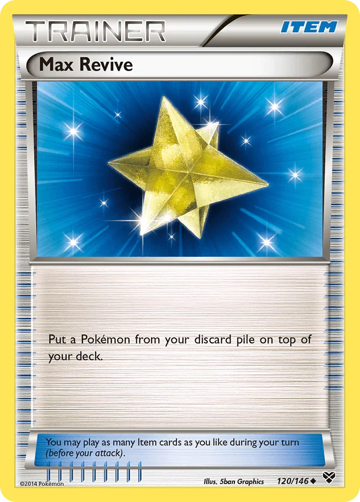 120, Item, Normal, Reverse Holofoil, Uncommon, XY: Base Set Max Revive (120/146) [XY: Base Set] - Trading Card World