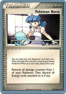 145, Normal, Supporter, Uncommon, World Championships 2004 Pokemon Nurse (145/165) (Blaziken Tech - Chris Fulop) [World Championships 2004] - Trading Card World