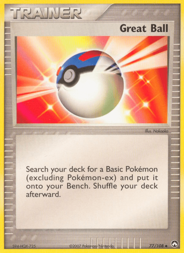 77, EX: Power Keepers, Item, Normal, Uncommon Great Ball (77/108) [EX: Power Keepers] - Trading Card World