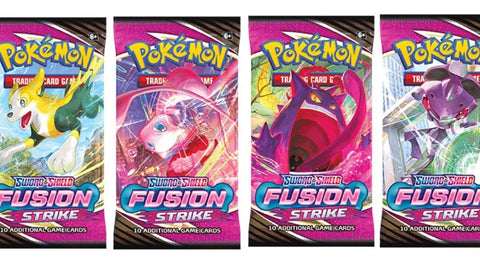 Booster Packs, Pokemon Pokémon TCG: Sword & Shield-Fusion Strike Booster Pack - Trading Card World