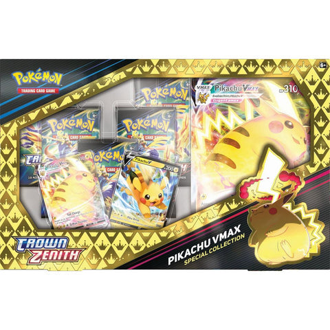 2023 Pokemon Sword & Shield Crown Zenith Pikachu VMAX Special Collection Box