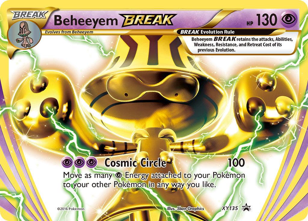 Holofoil, Promo, Psychic, XY135, XY: Black Star Promos Beheeyem BREAK (XY135) [XY: Black Star Promos] - Trading Card World