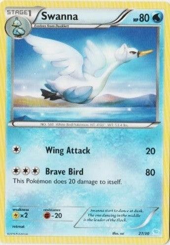 27, Fighting[-20], Lightning[×2], Normal, Promo, Water, XY: Trainer Kit 3 - Suicune Swanna (27/30) [XY: Trainer Kit 3 - Suicune] - Trading Card World