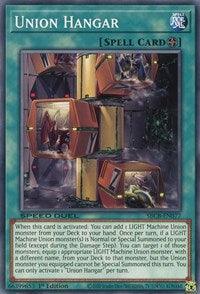 1st Edition, Common, Field Spell, Speed Duel: Battle City Box, Spell Union Hangar [SBCB-EN077] Common - Trading Card World