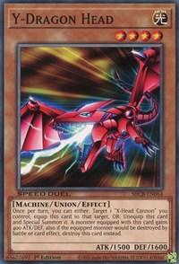 1st Edition, Common, Light, Machine, Speed Duel: Battle City Box, Union/Effect Monster Y-Dragon Head [SBCB-EN064] Common - Trading Card World