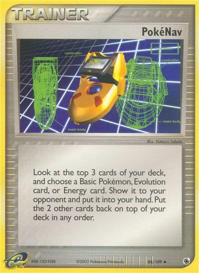 88, EX: Ruby & Sapphire, Item, Normal, Uncommon PokeNav (88/109) (Reprint) (Theme Deck Exclusive) [EX: Ruby & Sapphire] - Trading Card World