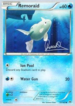 32, Common, Grass[×2], Normal, Water, World Championships 2017 Remoraid (32/162) (Infinite Force - Diego Cassiraga) [World Championships 2017] - Trading Card World