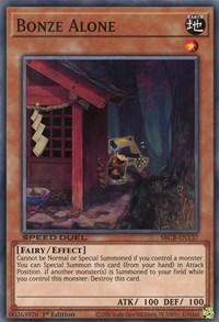 1st Edition, Common, Earth, Effect Monster, Fairy, Speed Duel: Battle City Box Bonze Alone [SBCB-EN137] Common - Trading Card World