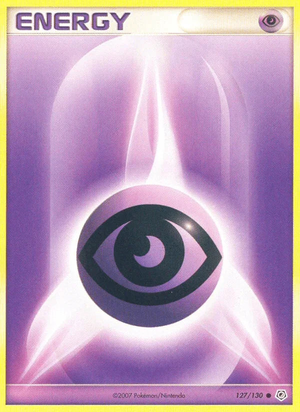 127, Common, Diamond & Pearl: Base Set, Normal, Psychic Psychic Energy (127/130) [Diamond & Pearl: Base Set] - Trading Card World
