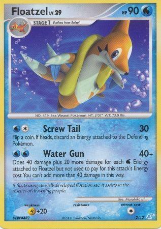 Diamond & Pearl: Trainer Kit - Manaphy, Lightning[+20], Normal, Promo, Water Floatzel (2/12) [Diamond & Pearl: Trainer Kit - Manaphy] - Trading Card World