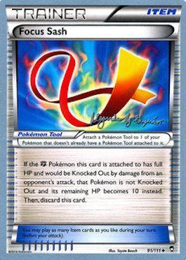 91, Item, Normal, Uncommon, World Championships 2015 Focus Sash (91/111) (Primal Groudon - Alejandro Ng-Guzman) [World Championships 2015] - Trading Card World