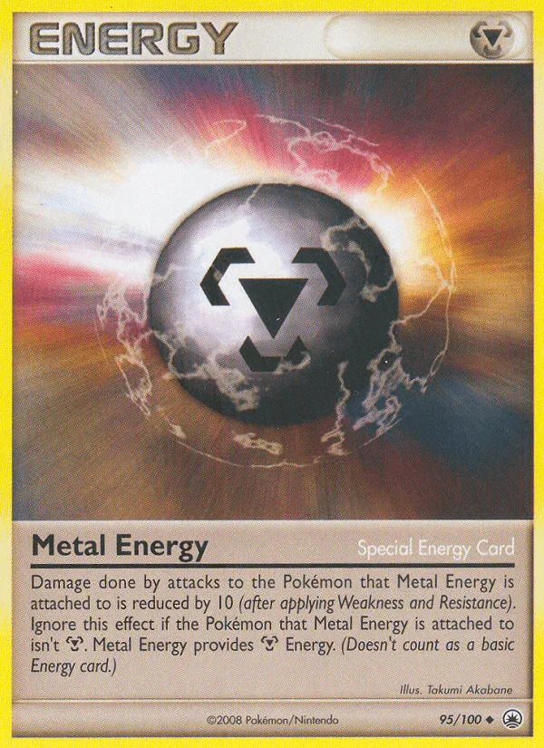 95, Diamond & Pearl: Majestic Dawn, Normal, Reverse Holofoil, Special Energy, Uncommon Metal Energy (95/100) [Diamond & Pearl: Majestic Dawn] - Trading Card World
