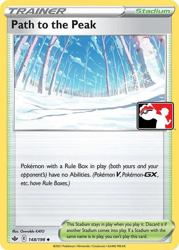 148, Holofoil, Normal, Prize Pack Series One, Stadium, Uncommon Path to the Peak (148/198) [Prize Pack Series One] - Trading Card World