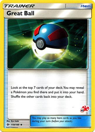 119, Battle Academy 2020, Item, Normal, Promo Great Ball (119/149) (Charizard Stamp #43) [Battle Academy 2020] - Trading Card World