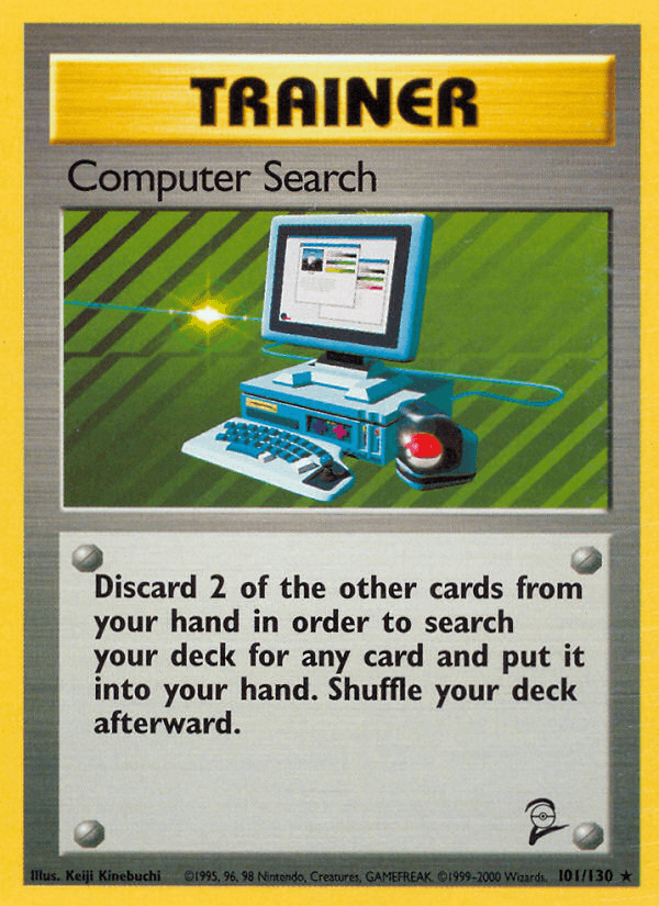 Base Set 2, Normal, Rare, Trainer Computer Search (101/130) [Base Set 2] - Trading Card World