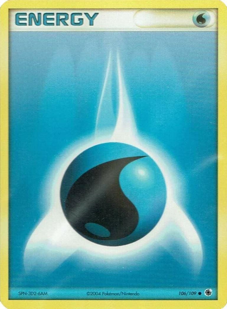 106, Common, EX: Battle Stadium, Normal, Water Water Energy (106/109) [EX: Battle Stadium] - Trading Card World