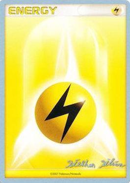 Common, Lightning, Normal, World Championships 2009 Lightning Energy (Luxdrill - Stephen Silvestro) [World Championships 2009] - Trading Card World