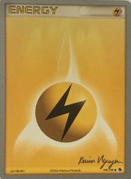 109, Basic Energy, Common, Normal, World Championships 2004 Lightning Energy (109/109) (Team Rushdown - Kevin Nguyen) [World Championships 2004] - Trading Card World