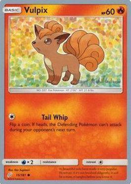 15, Common, Fire, Normal, Water[×2], World Championships 2019 Vulpix (15/181) (Fire Box - Kaya Lichtleitner) [World Championships 2019] - Trading Card World