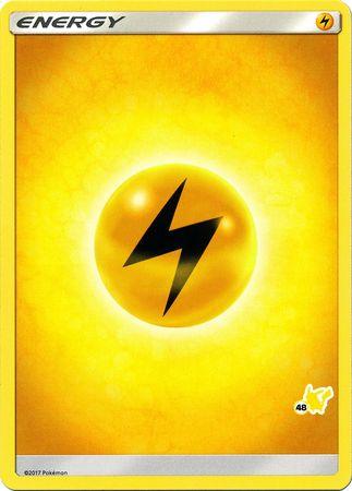Battle Academy 2020, Lightning, Normal, Promo Lightning Energy (Pikachu Stamp #48) [Battle Academy 2020] - Trading Card World