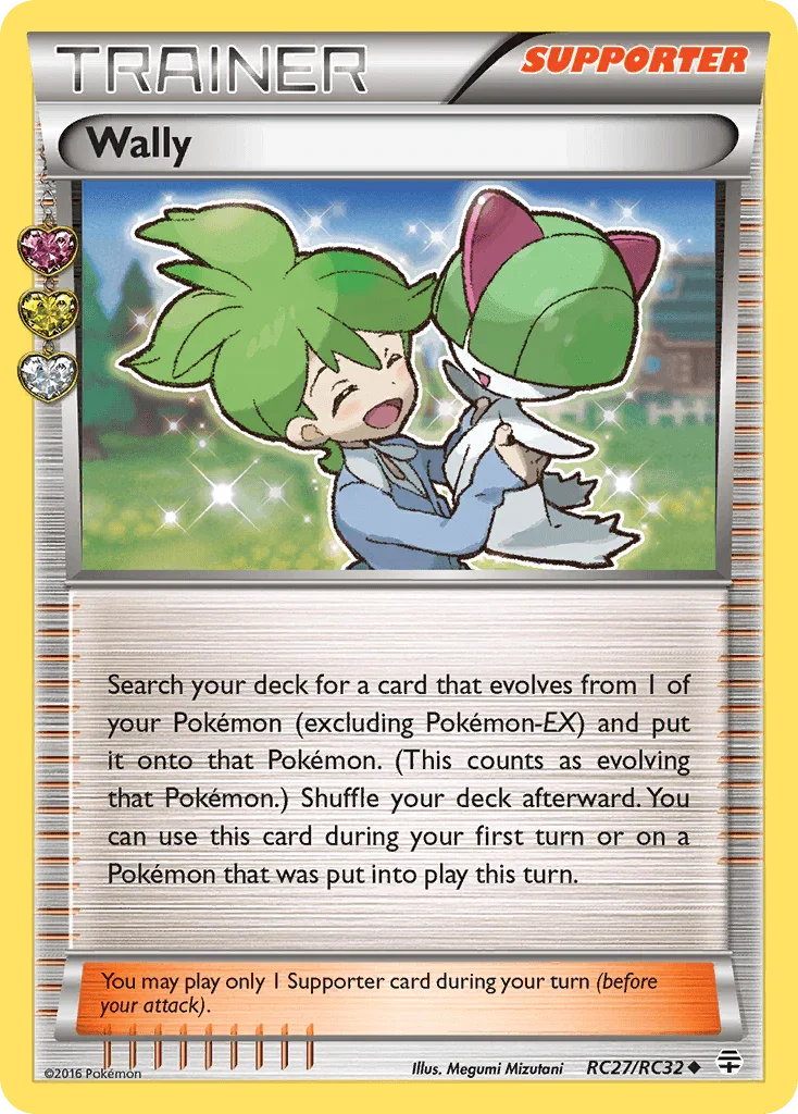 Holofoil, RC27, Supporter, Uncommon, XY: Generations Wally (RC27/RC32) [XY: Generations] - Trading Card World