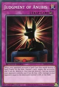 1st Edition, Common, Counter Trap, Speed Duel: Battle City Box, Trap Judgment of Anubis [SBCB-EN194] Common - Trading Card World