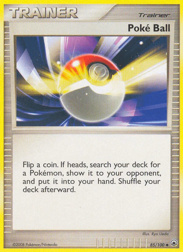 85, Diamond & Pearl: Majestic Dawn, Item, Normal, Reverse Holofoil, Uncommon Poke Ball (85/100) [Diamond & Pearl: Majestic Dawn] - Trading Card World