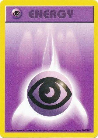 Base Set Shadowless Unlimited, Basic Energy, Common, Normal Psychic Energy (101/102) [Base Set Shadowless Unlimited] - Trading Card World