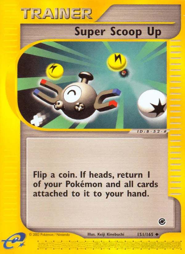 151, Expedition: Base Set, Item, Normal, Reverse Holofoil, Uncommon Super Scoop Up (151/165) [Expedition: Base Set] - Trading Card World