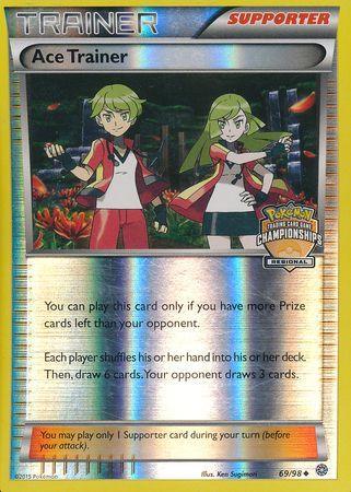 69, Promo, Reverse Holofoil, Supporter, XY: Ancient Origins Ace Trainer (69/98) (Regional Championship Promo) [XY: Ancient Origins] - Trading Card World