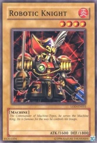 Common, Fire, Legacy of Darkness, Machine, Normal Monster, Unlimited Robotic Knight [LOD-EN051] Common - Trading Card World