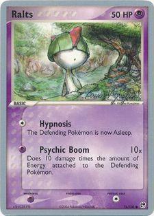 74, Common, Normal, Psychic, Psychic[×2], World Championships 2004 Ralts (74/100) (Team Rushdown - Kevin Nguyen) [World Championships 2004] - Trading Card World