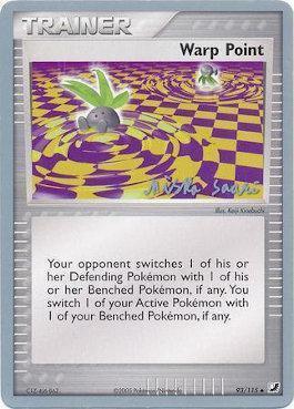 93, Normal, Trainer, Uncommon, World Championships 2006 Warp Point (93/115) (Suns & Moons - Miska Saari) [World Championships 2006] - Trading Card World