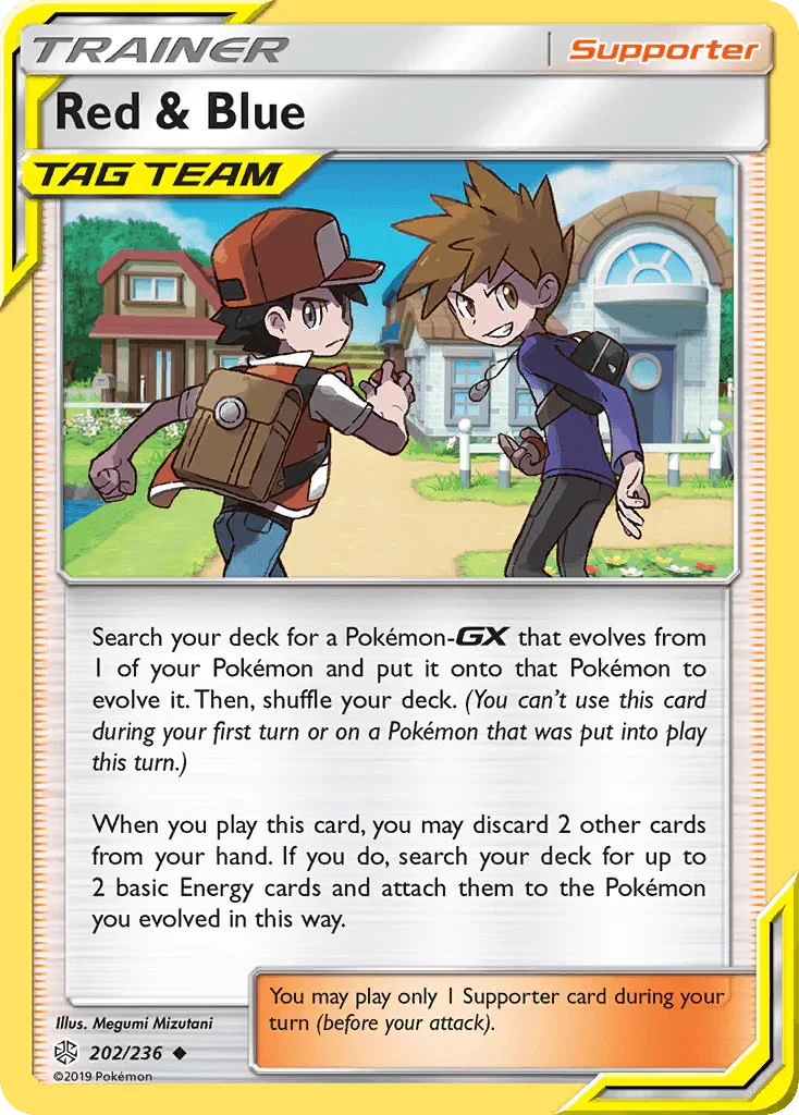 202, Normal, Reverse Holofoil, Sun & Moon: Cosmic Eclipse, Supporter, Uncommon Red & Blue (202/236) [Sun & Moon: Cosmic Eclipse] - Trading Card World