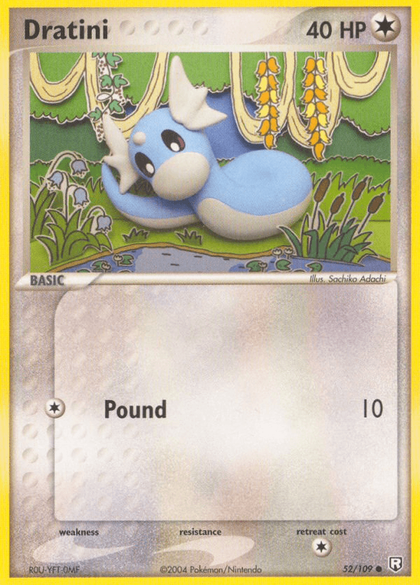 52, Colorless, Common, EX: Team Rocket Returns, Normal Dratini (52/109) [EX: Team Rocket Returns] - Trading Card World