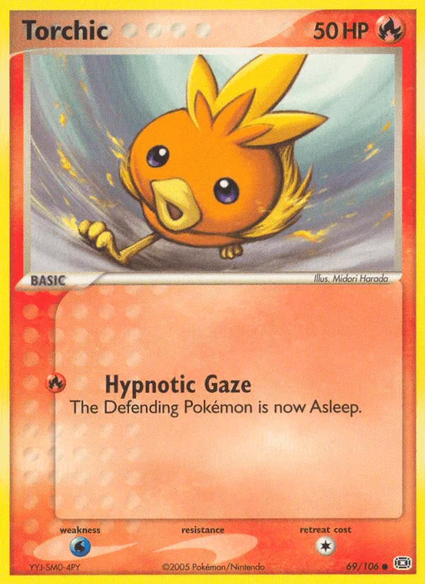 69, Common, EX: Emerald, Fire, Normal, Water[×2] Torchic (69/106) [EX: Emerald] - Trading Card World