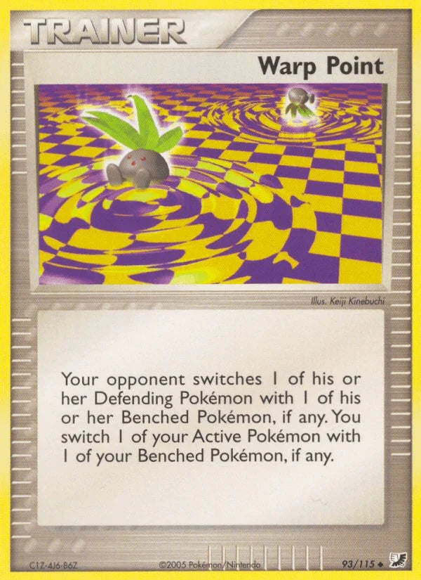 93, EX: Unseen Forces, Item, Normal, Uncommon Warp Point (93/115) [EX: Unseen Forces] - Trading Card World