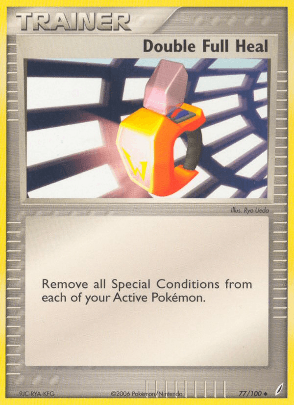 77, EX: Crystal Guardians, Item, Normal, Uncommon Double Full Heal (77/100) [EX: Crystal Guardians] - Trading Card World