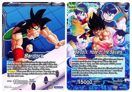 Bardock Saga, Blue, Leader, Normal, Oversized Cards, Parallel Foil, Saiyan Universe 7, TB3-018, Uncommon, Vegeta Bardock // Bardock, Hope of the Saiyans (Giant Card) (TB3-018) [Oversized Cards] - Trading Card World