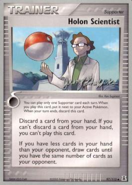 97, Normal, Supporter, Uncommon, World Championships 2007 Holon Scientist (97/113) (Rambolt - Jeremy Scharff-Kim) [World Championships 2007] - Trading Card World