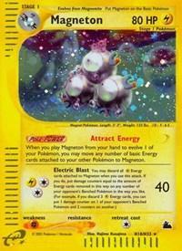 H18, Holo Rare, Holofoil, Lightning, Skyridge Magneton (H18/32) [Skyridge] - Trading Card World