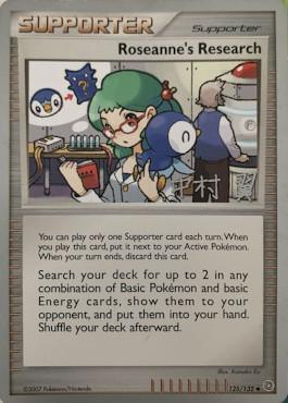 125, Normal, Supporter, Uncommon, World Championships 2009 Roseanne's Research (125/132) (Crowned Tiger - Tsubasa Nakamura) [World Championships 2009] - Trading Card World