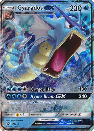 Holofoil, Lightning[x2], Promo, SM212, Sun & Moon: Black Star Promos, Water Gyarados GX (SM212) (Jumbo Card) [Sun & Moon: Black Star Promos] - Trading Card World