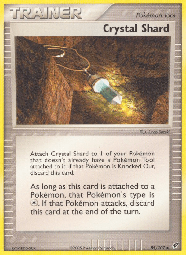 85, EX: Deoxys, Item, Normal, Uncommon Crystal Shard (85/107) [EX: Deoxys] - Trading Card World